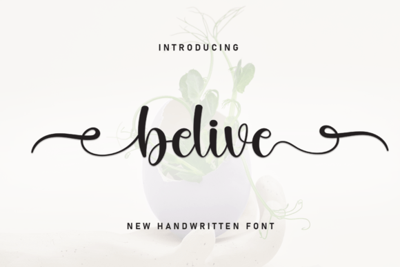 Discover the Artful Elegance of Belive for Your Designs