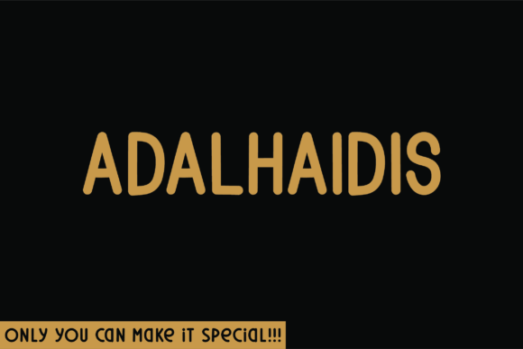 Discover the Unique Character of Adalhaidis Rounded