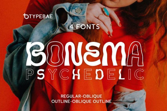 Discovering Bonema: A Psychedelic Font for Creative Projects