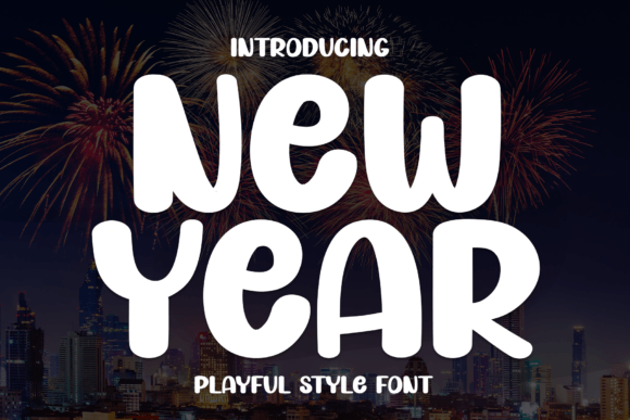 Discovering the Bold Elegance of the New Year Font
