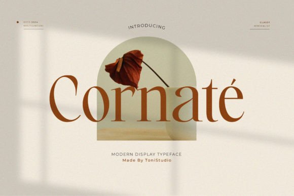 Discovering the Cornate Typeface: Where Elegance Meets Modernity
